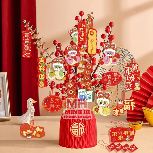 phụ kiện trang trí tại sự kiện Minh Hi