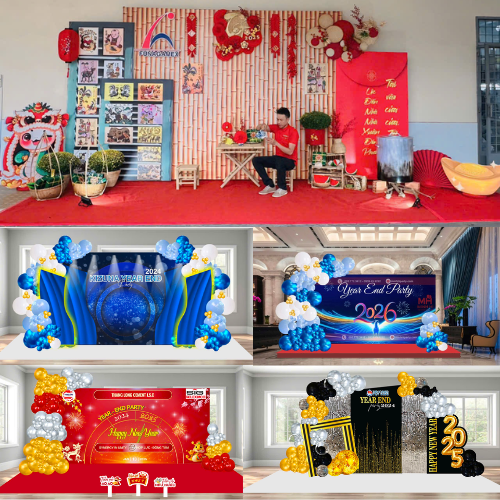 Dịch vụ trang trí sự kiện tại sukienminhhi