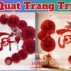 SET Quạt Trang Trí Tết MH2 – Mẫu Decor Tết 2026 Cao Cấp, Sang Trọng Set quạt trang trí tết mh2 thiết kế sang trọng và mang đậm phong cách tết truyền thống