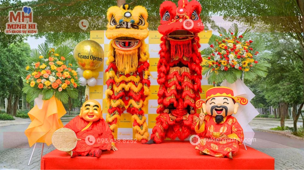 Múa Lân Khai Trương Giá Rẻ – Đặt Show Theo Yêu Cầu Múa lân khai trương cho quán cafe trọn gói giá rẻ nhưng mang đến sự chuyên nghiệp thu hút khách cho quán