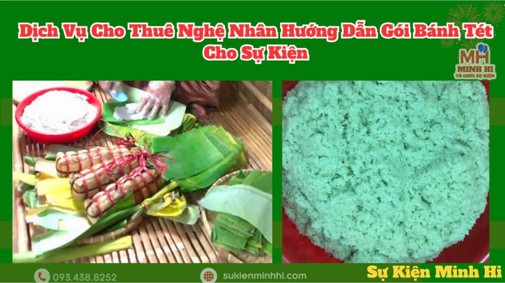 Nguyên liệu gói bánh tét chuẩn an toàn và đầy đủ