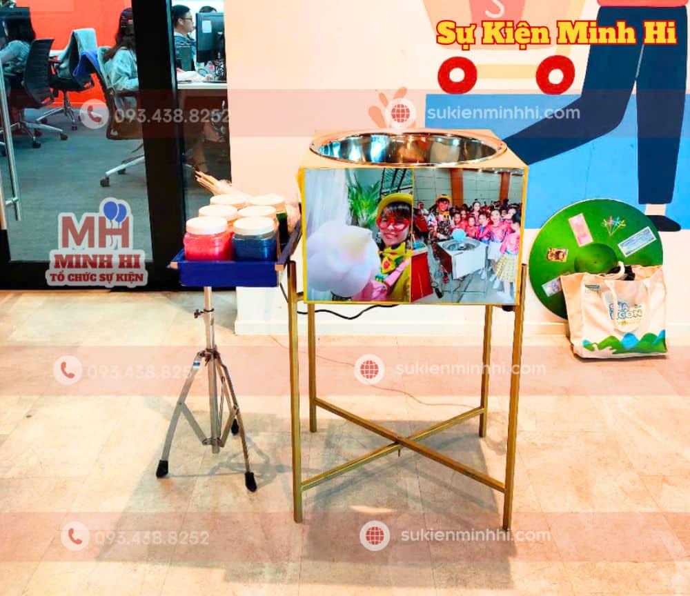 Dịch vụ cho thuê máy làm kẹo bông gòn giá rẻ