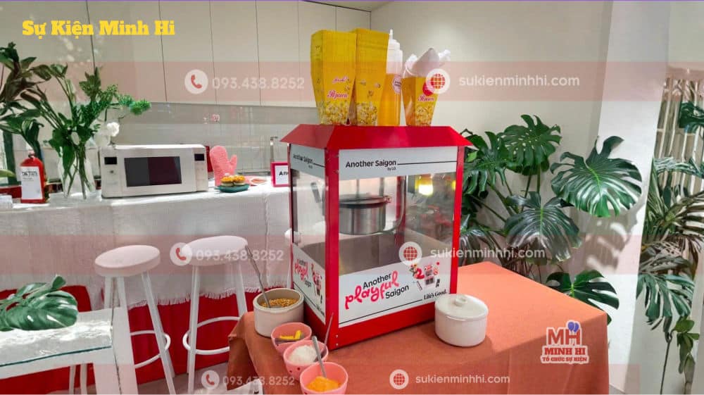 Dịch Vụ Làm Bắp Rang Bơ Chuyên Nghiệp Cho Sự Kiện Tại TPHCM Nguyên liệu làm bắp rang bơ nguồn gốc rõ ràng và bảo đảm an toàn thực phẩm