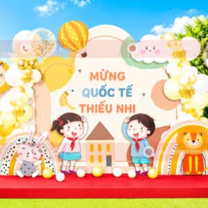 Decor 1/6 với mẫu backdrop cho sân khấu