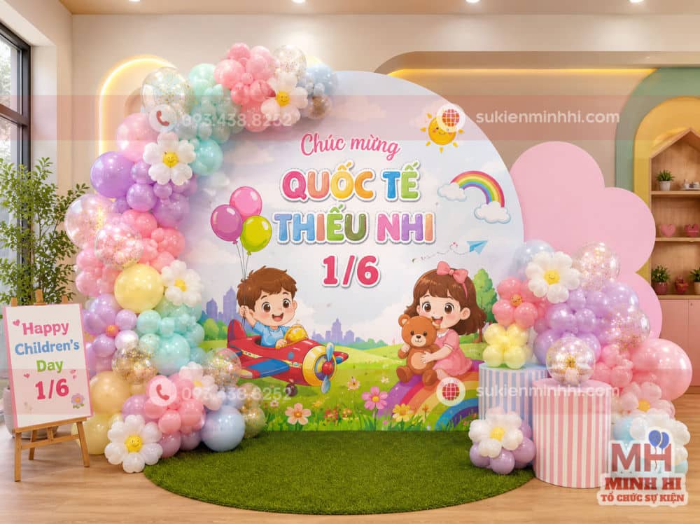 Decor 1.6 với bóng bay trong suốt