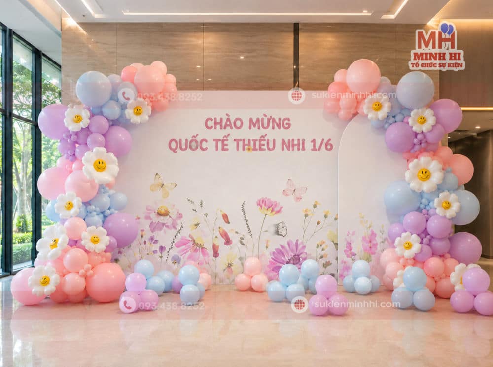 100+ Mẫu Phông Trang Trí 1/6 Đẹp Cho Trường Mầm Non Phông 1/6 tone pastel dễ thương