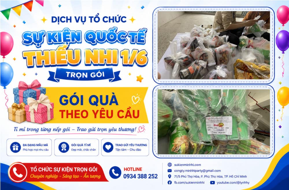 Dự Án Tổ Chức Sự Kiện Quốc Tế Thiếu Nhi 1/6 Cho Chung Cư Akari City Bình Tân Tổ chức sự kiện quốc tế thiếu nhi 1/6 cho chung cư Akari City bao gồm gói quà theo yêu cầu cho sự kiện