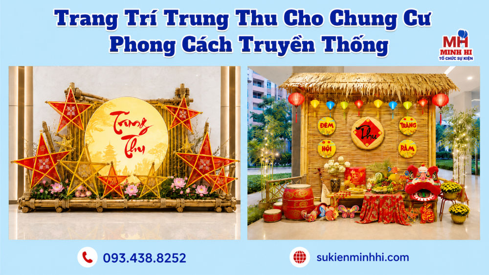 Trang Trí Trung Thu Cho Chung Cư Phong Cách Truyền Thống Đậm Bản Sắc Việt Dịch vụ trang trí trung thu cho chung cư phong cách truyền thống chuyên nghiệp