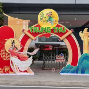 Trang trí cổng chào trung thu cho công ty