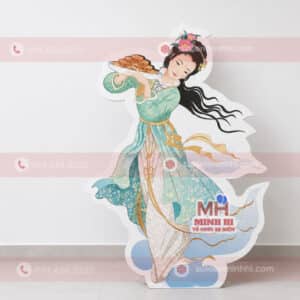 Mô hình chị Hằng trang trí trung thu