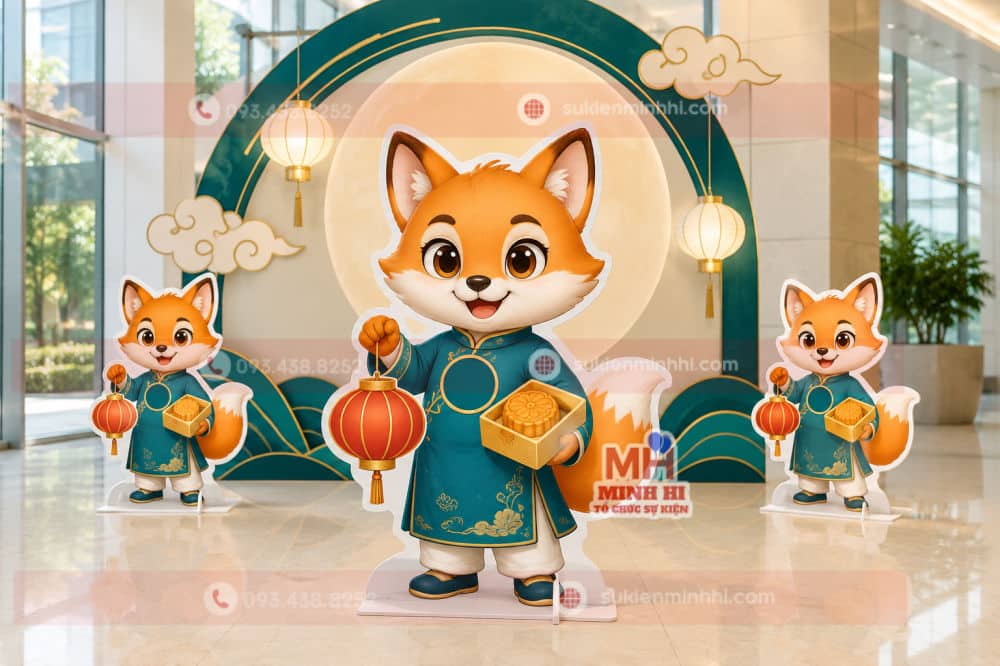 Mô hình linh vật 3D và sản phẩm cho doanh nghiệp