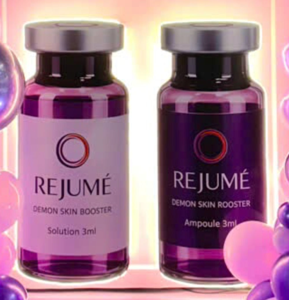 Trang Trí Lễ Ra Mắt Sản Phẩm Rejumé Với Mô Hình 3D Mô hình sản phẩm được thiết kế ốp nổi kết hợp đèn LED nổi bật cho sản phẩm