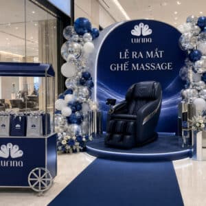Báo Giá Trang Trí Sự Kiện Ra Mắt Sản Phẩm Mới Nhất Thiết kế thi công trang trí booth ra mắt sản phẩm cho sự kiện giá cả hợp lý