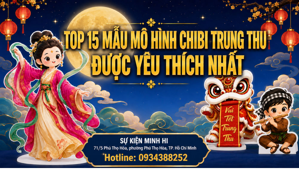 Top 15 Mẫu Mô Hình Chibi Trung Thu Được Yêu Thích Nhất 15 Mẫu Mô Hình Chibi Trung Thu Được Yêu Thích