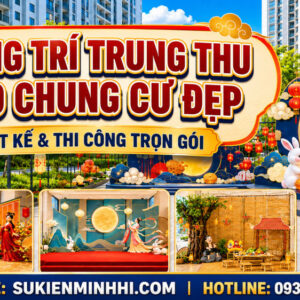 Trang trí trung thu cho chung cư đẹp với các mẫu mới nhất hiện nay phù hợp mọi không gian