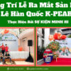 Trang trí sự kiện ra mắt sản phẩm Lê Hàn Quốc do Sự Kiện Minh Hi thực hiện trọn gói