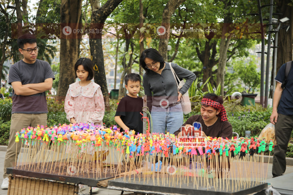 Dịch vụ nghệ nhân nặn Tò He chuyên nghiệp cho sự kiện với các mẫu thực hiện theo yêu cầu